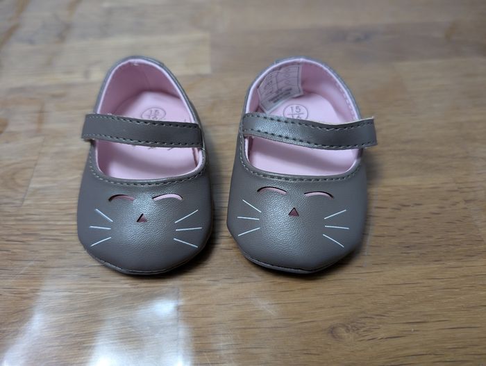 Paire de chaussures souples fille pointure 15-16 Bout'chou - photo numéro 3