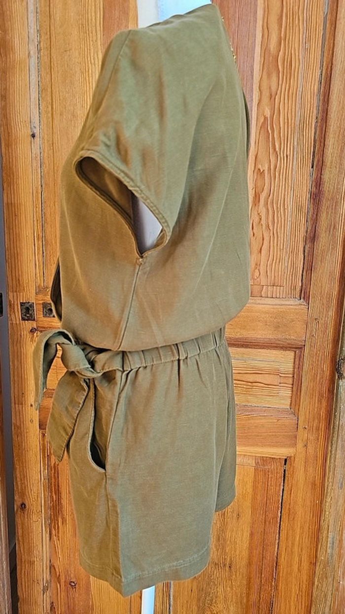 Combinaison short Mango Suit en lin S - photo numéro 2