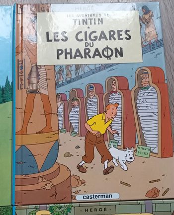 Tintin les cigares du pharaon petit format