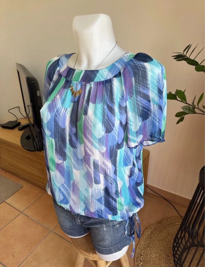 Blouse légère manches courtes - photo numéro 3