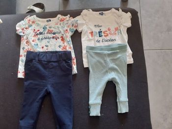 Ensemble petite fille automne