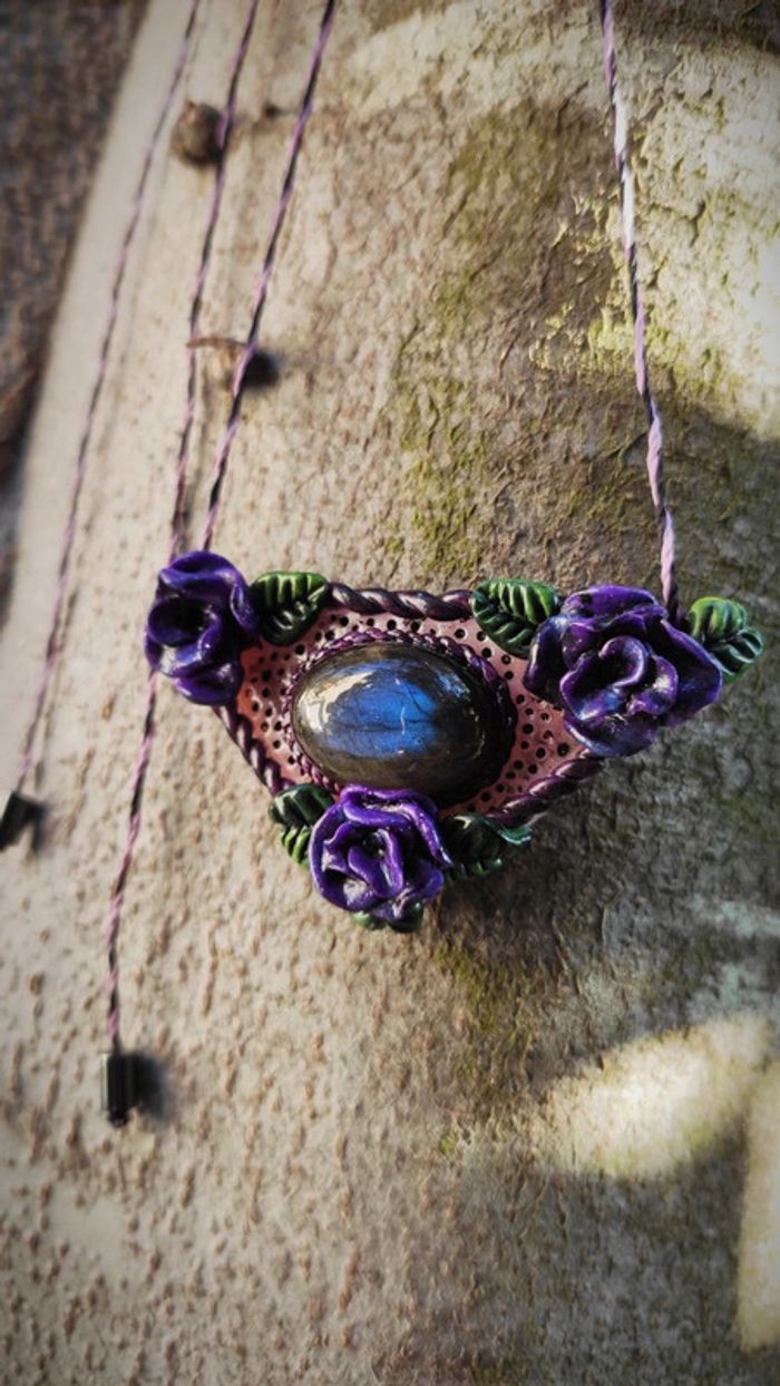 Totem féerique labradorite bleue - photo numéro 4