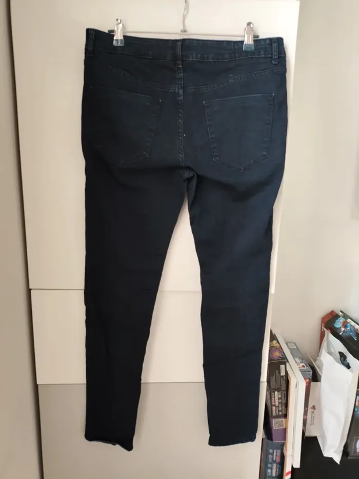 Jean bleu brut femme T42 skinny fit kiabi - photo numéro 6