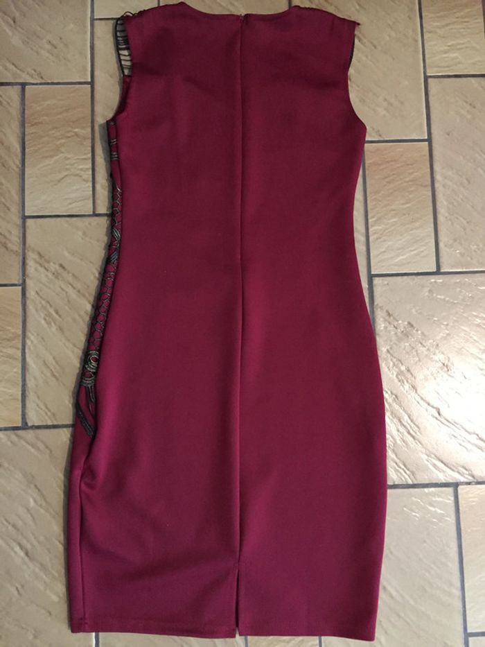 robe bordeau - photo numéro 3