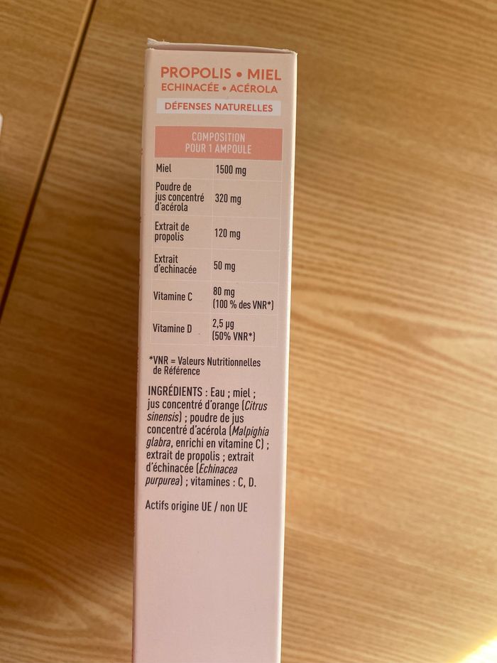 Propolis miel echinacee acerola - photo numéro 5