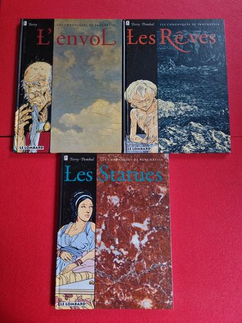 Lot de 3 bd les chroniques de panchrysia 1 à 3
