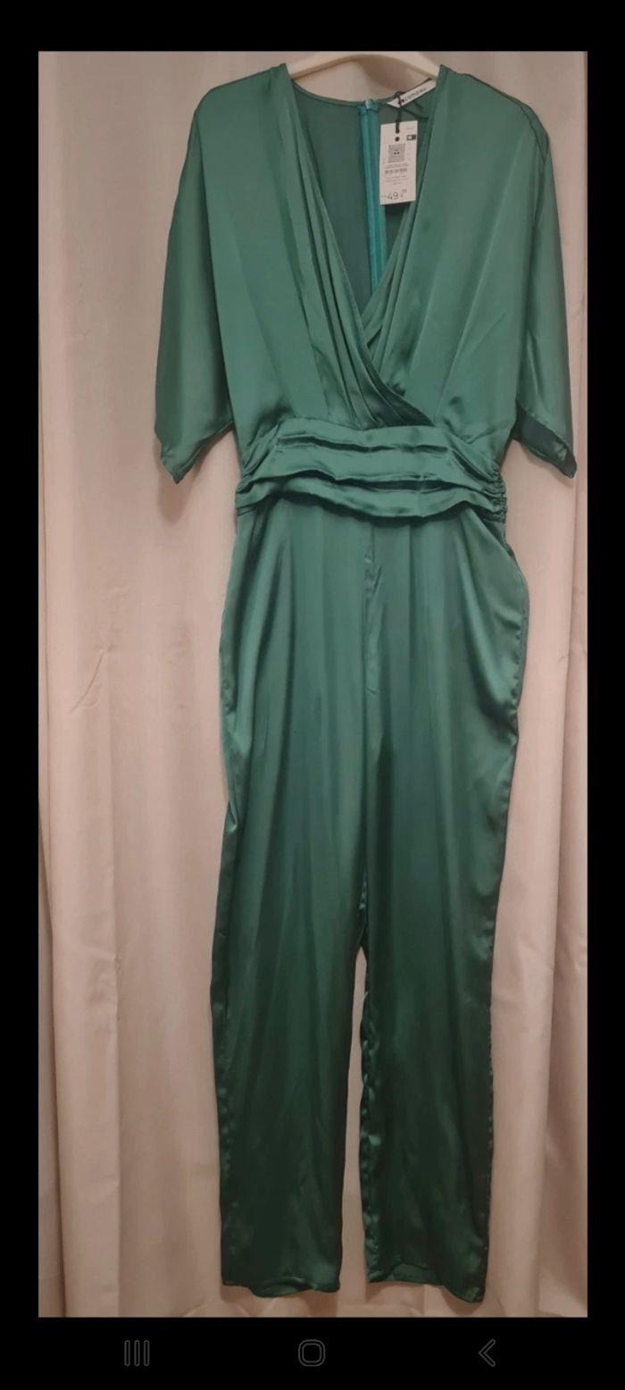 Combinaison satin CAMAÏEU