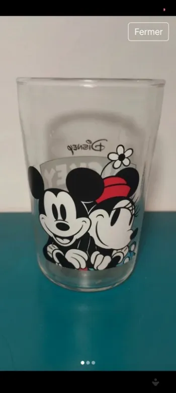 verre disney