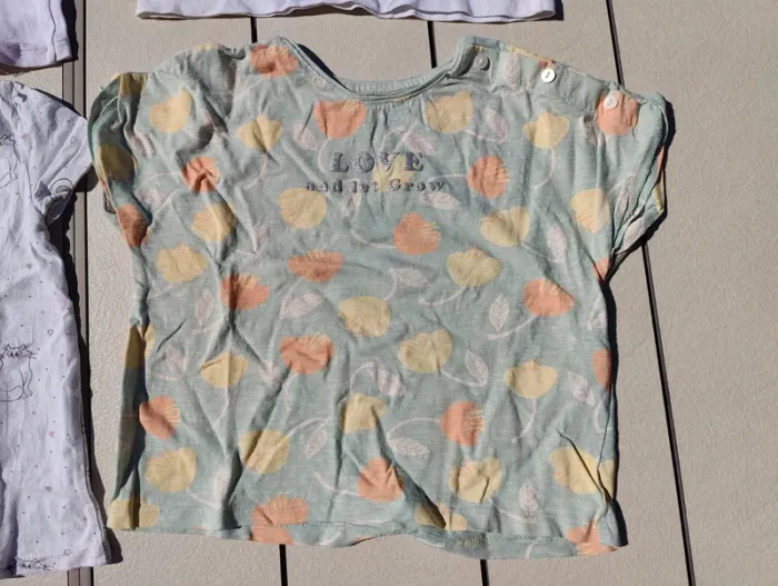 Lot tee shirts fille 5 ans - photo numéro 4