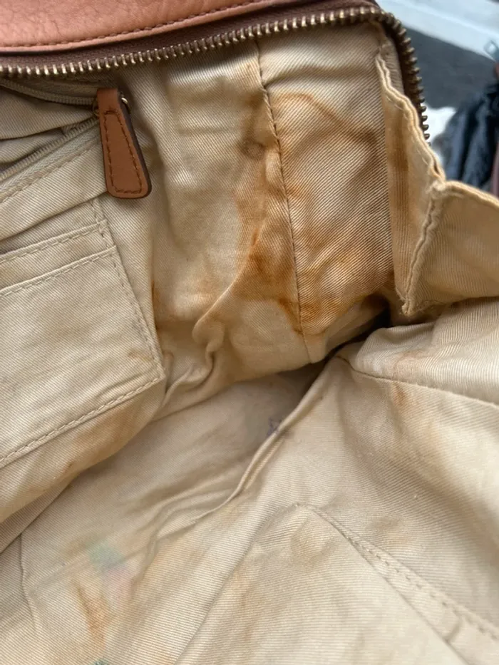 Sac à main vintage fossil - photo numéro 11