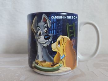 Tasse / Mug / Cup scène Disney Classics Belle et le Clochard / Lady and Tramp