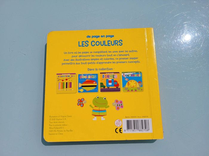 Livre animé de Page en Page 🌈 Les Couleurs 🐠 - photo numéro 8