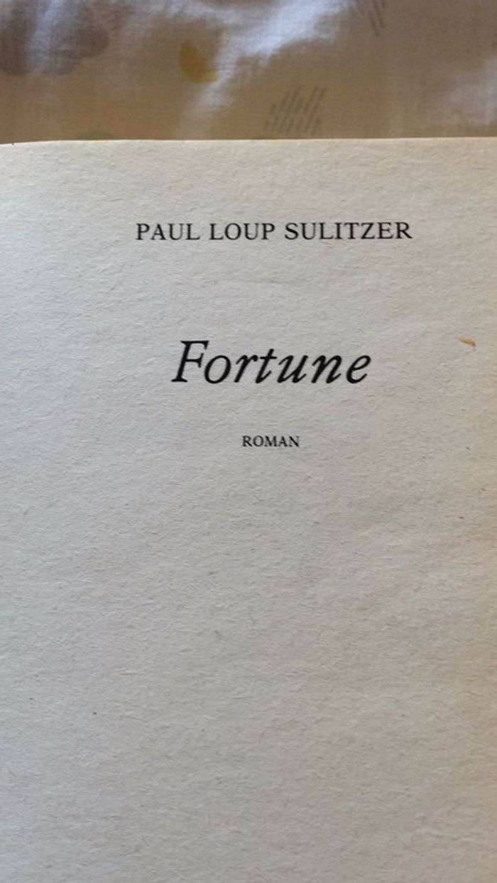 #fortune par Paul-Loup Sulitzer - photo numéro 3