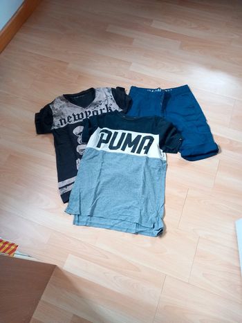 Lot short, tee-shirt