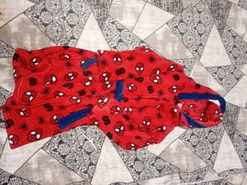Vend peignoir spiderman