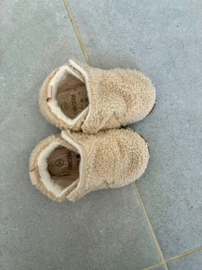 Chaussures souples moumoutes Obaïbi pointure 20