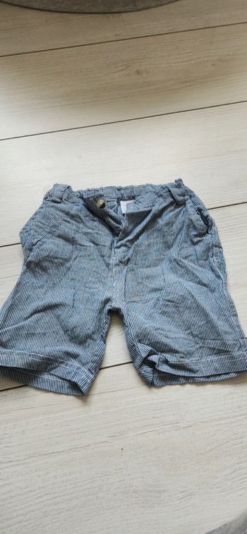 Short rayé bébé garçon 24m 86 cm