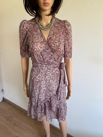 Robe portefeuille à manches courtes Morgan taille 40 comme neuve