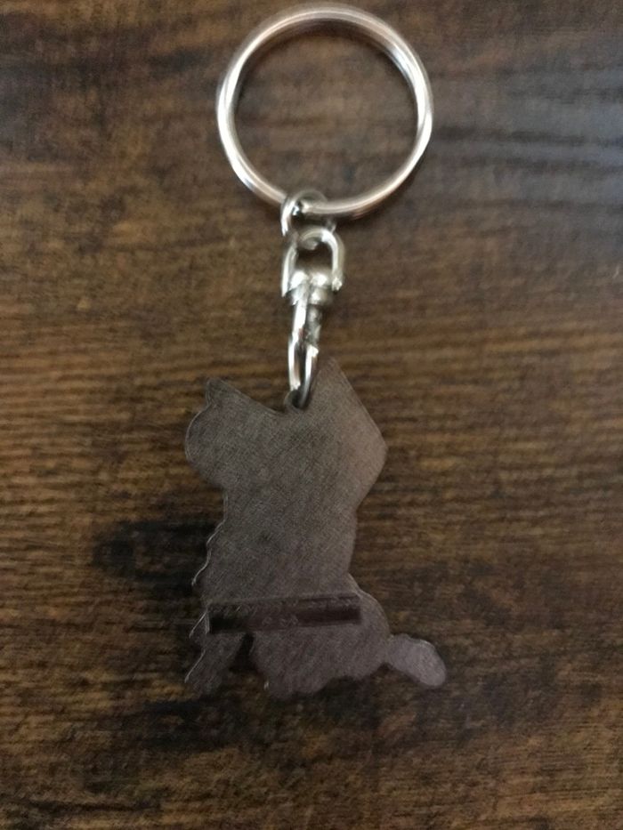 Porte clé Looney Tunes Coyote Warner bros 2000 - photo numéro 2