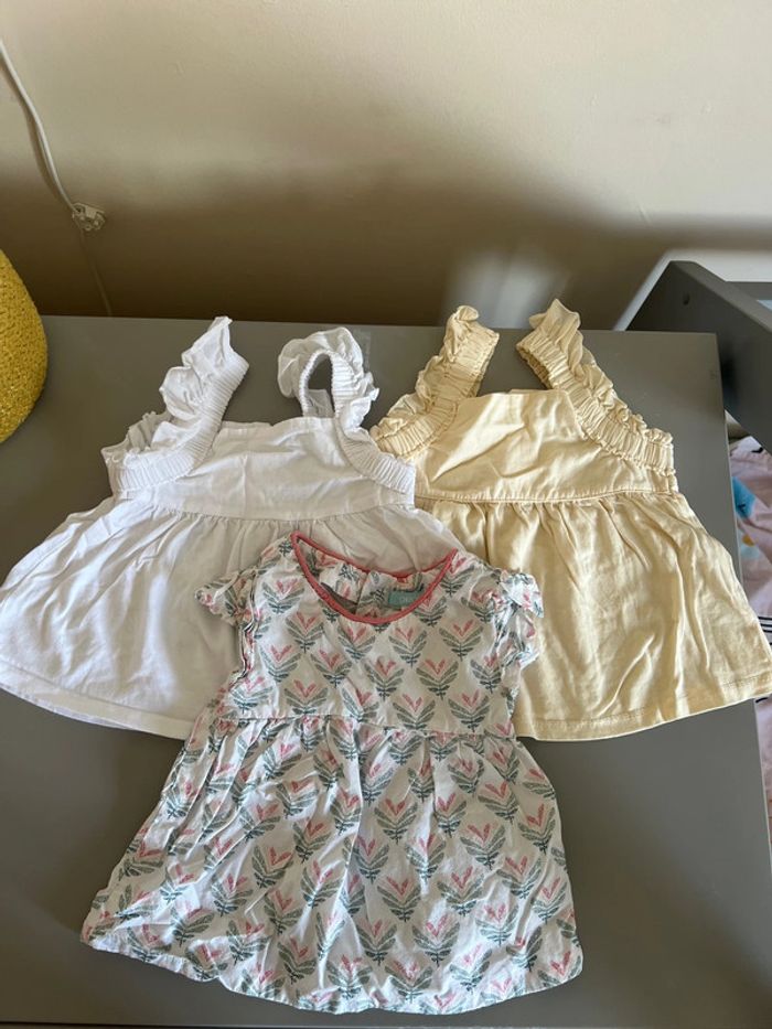 Lot 3 robe d’été en coton
