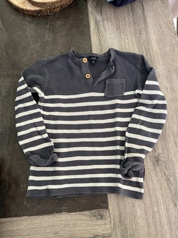 Pull à rayures 36 mois
