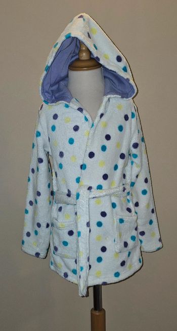 Robe de chambre à pois 8 ans