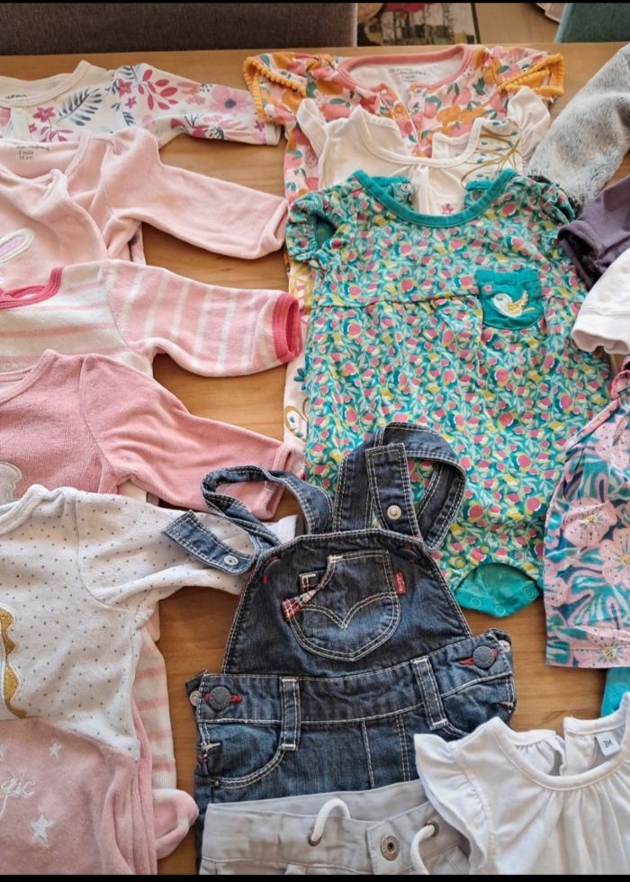 Lot de vêtements fille 3 mois - photo numéro 7