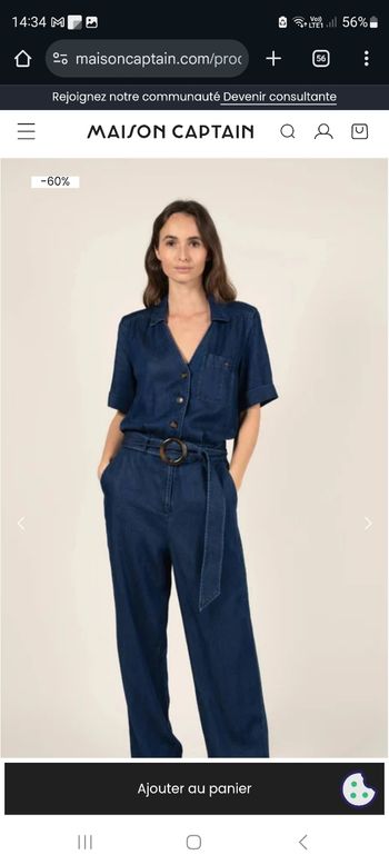 Combipantalon denim
