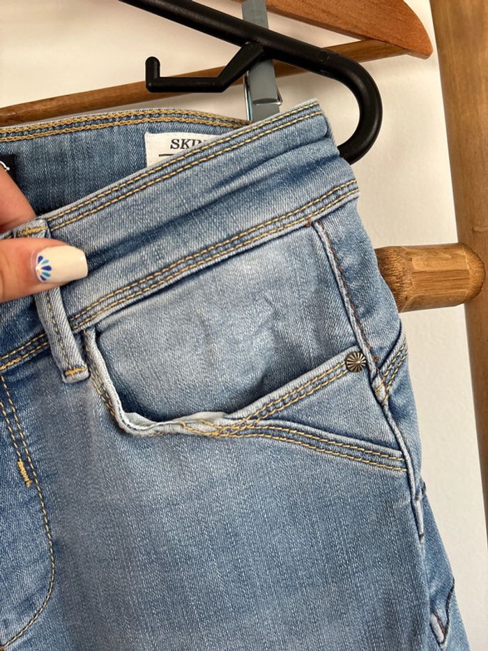 Jean skinny bleu bonobo taille 34 - photo numéro 5
