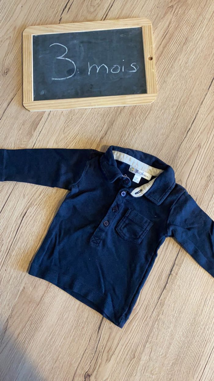 Polo manches longues
