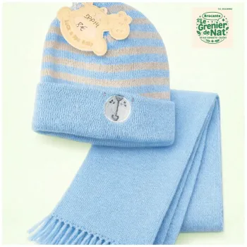 Bonnet écharpe taille 0-24 mois neuf