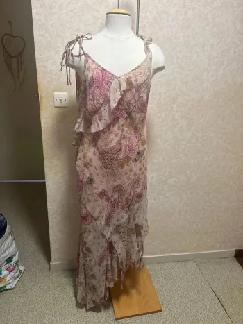 Robe longue taille 48