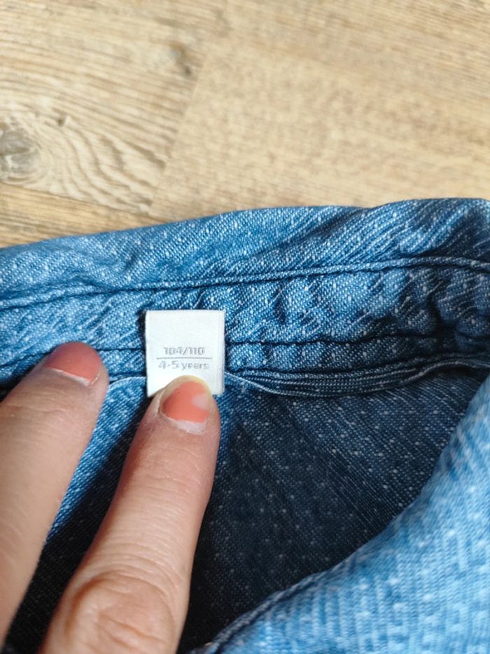 Robe jean Esprit Taille 4/5ans - photo numéro 4