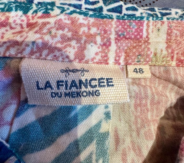 Chemisier La fiancée du Mékong Taille 46 - photo numéro 4