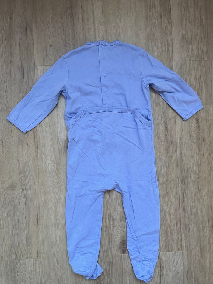 Pyjama Kiabi violet 18 mois - photo numéro 2