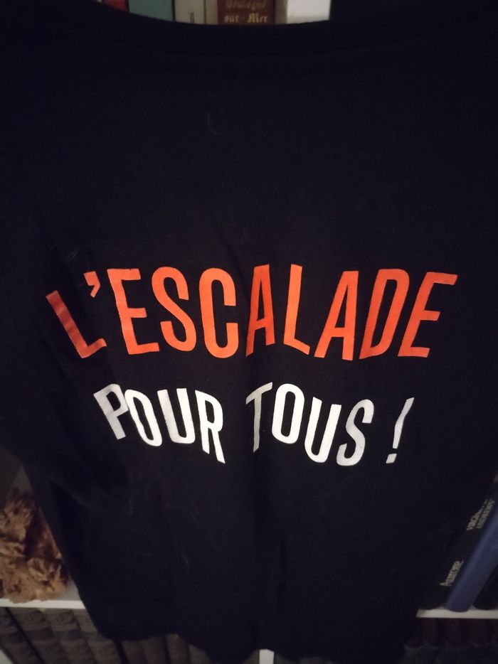 Tee shirt "L'escalade Pour Tous" 100% coton S/XS neuf - photo numéro 5