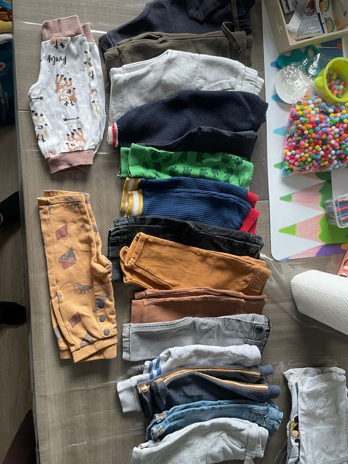 Lot pantalon 3 mois