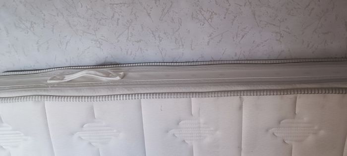 Ensemble lit 90 /190cm sommier matelas et table de chevet - photo numéro 6