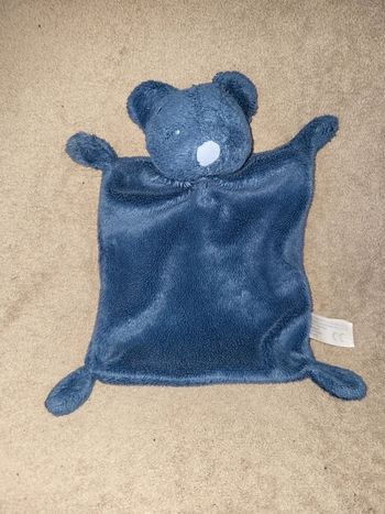 Doudou ours bleu Nicotoy Simba toys