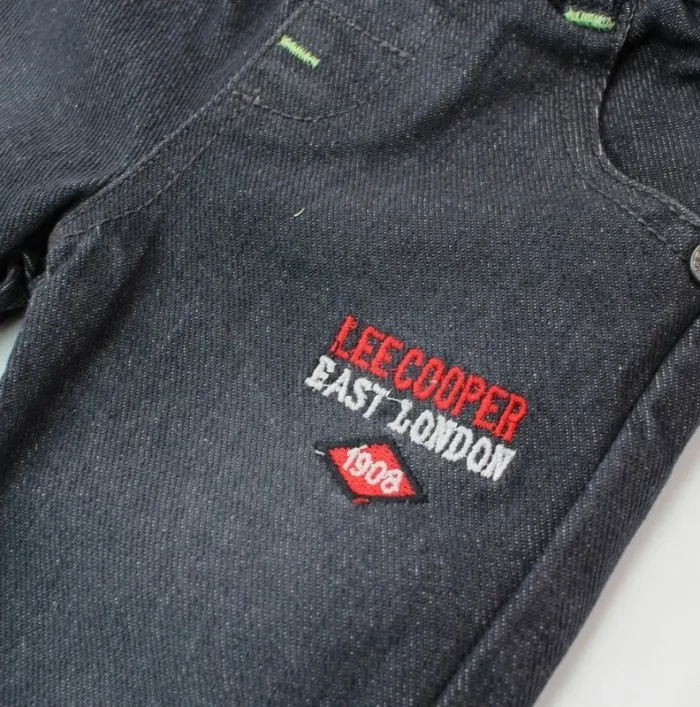 Ensemble 3 pièces Lee Cooper blouson capuche jeans t-shirt neuf 24 mois - photo numéro 9