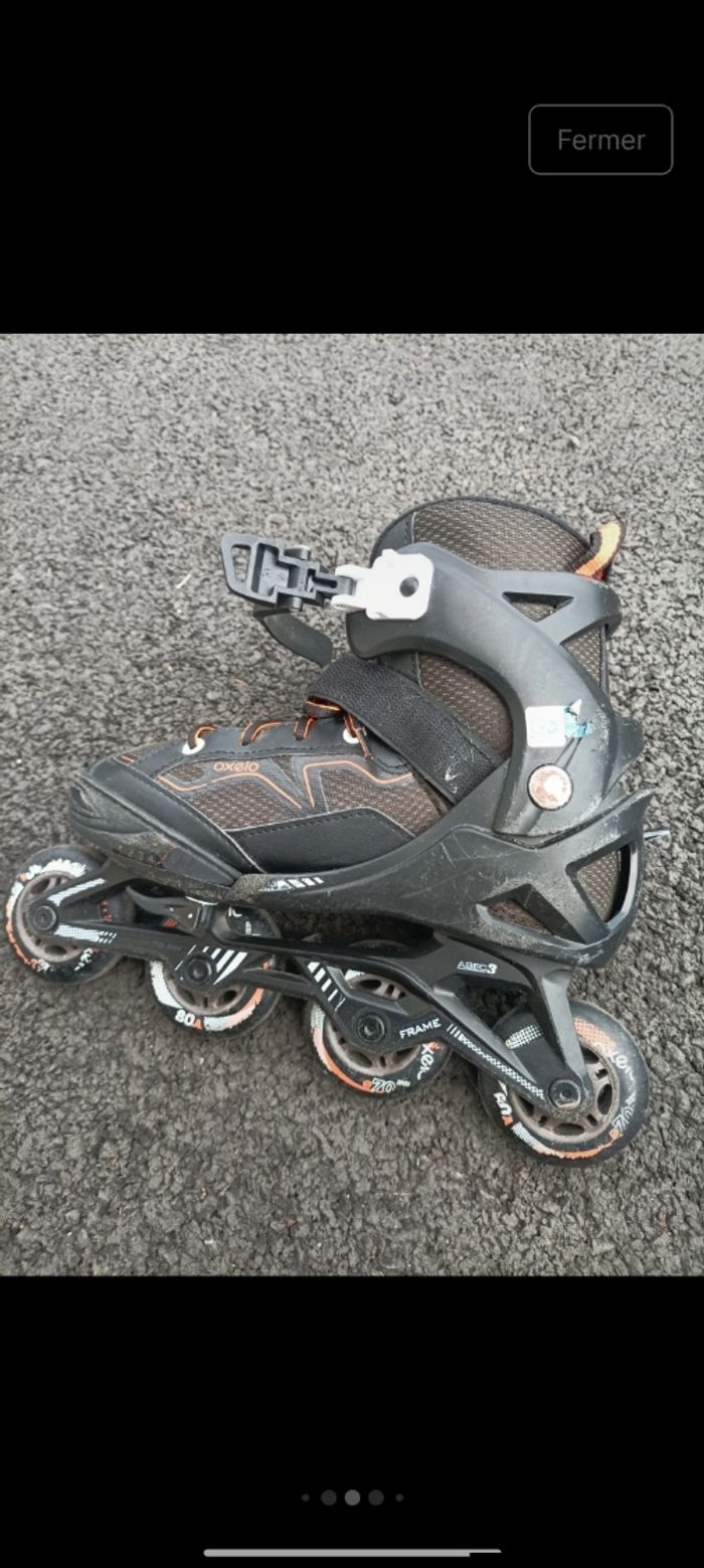 Rollers enfant + protection - photo numéro 4