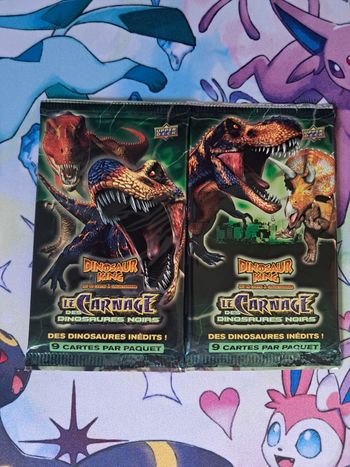 Lot de 2 Boosters Dinosaur king 🇨🇵