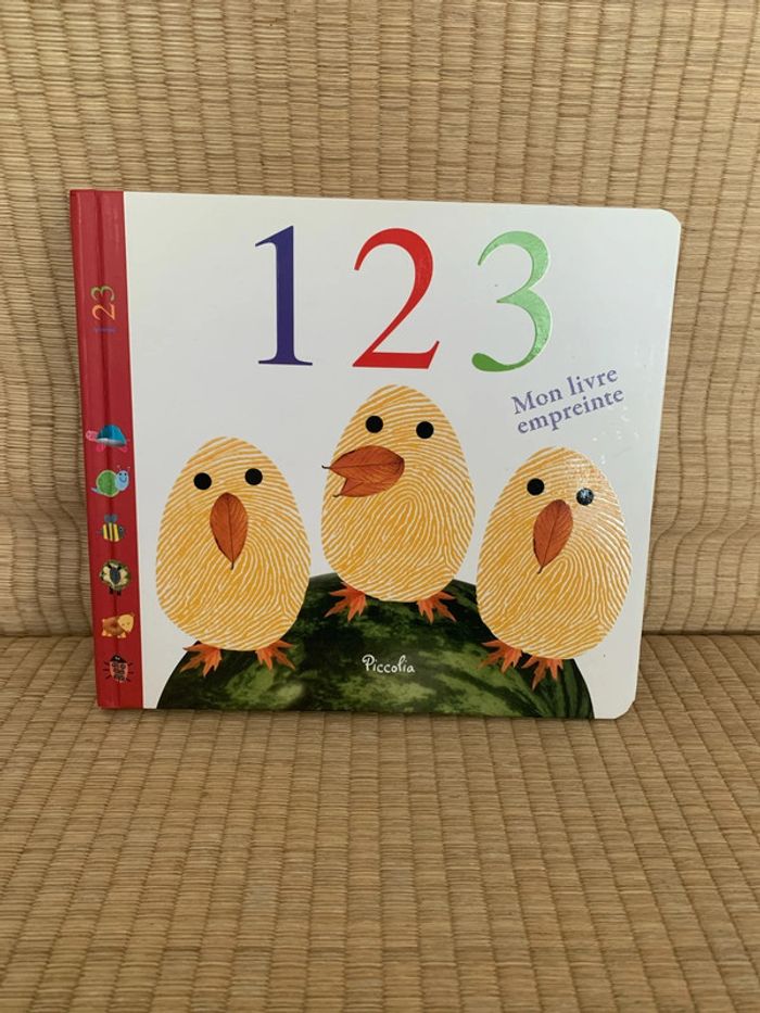 1 2 3 mon livre empreinte