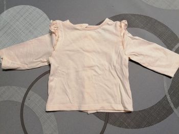 T shirt manches longues 1 mois