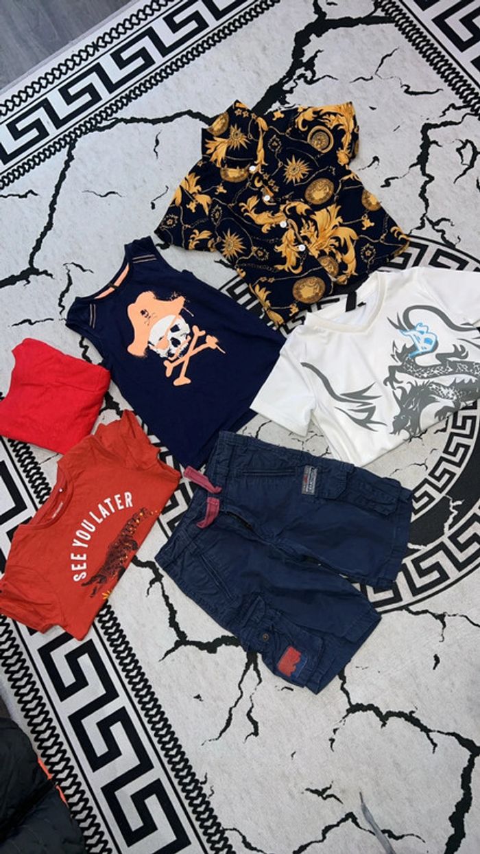 Lot 6 vêtements été 5 ans