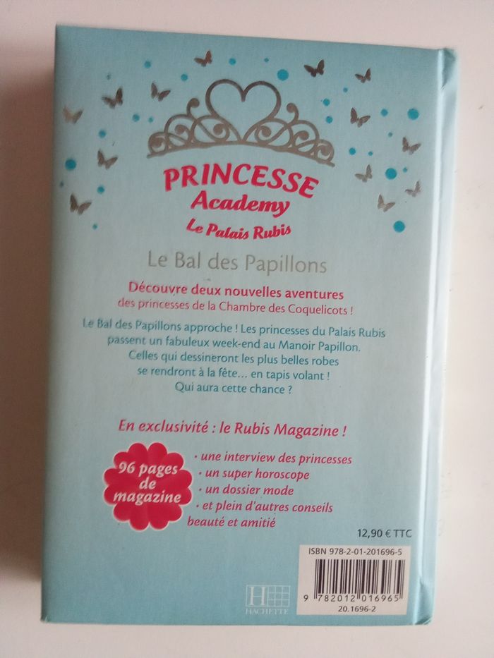Gros Livre princesse academy 2 histoires le bal des papillons - photo numéro 2