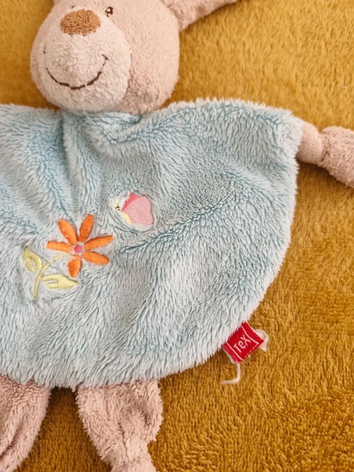 Doudou plat  lapin - photo numéro 2