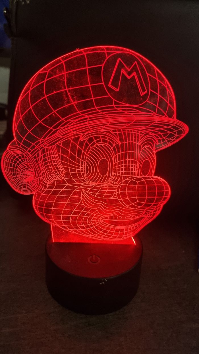 Lampe led mario bros - photo numéro 2