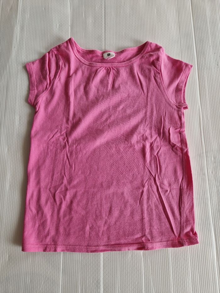 Tee shirt rose 5 ans