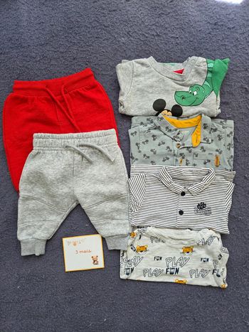Lot Habits automne hiver garçon 3 mois